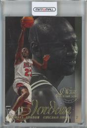 1997-98 Fleer Flair Showcase Michael Jordan Row 2 #1 Chicago Bulls