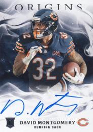 2019 Panini Origins Football Chicago Bears David Montgomery Autograph