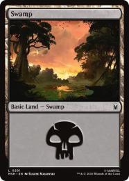 ◆予約◆【MSH】【ENG】【Foil】〈291-C-L〉《沼/Swamp》