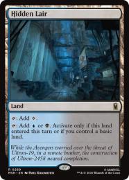 【MSH】【ENG】【Foil】〈269-R-L〉《隠されし拠点/Hidden Lair》