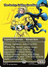 【MSH】【ENG】〈358-R-W〉《金色の守護者、セントリー/The Sentry, Golden Guardian》ボーダーレス版(ロゴ)