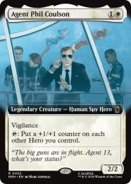 【MSH】【ENG】【Foil】〈402-R-W〉《エージェント、フィル・コールソン/Agent Phil Coulson》拡張アート版