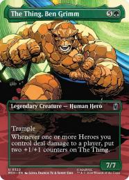 【MSH】【ENG】【Foil】〈322-U-G〉《ザ・シング、ベン・グリム/The Thing, Ben Grimm》ボーダーレス版(計略)