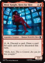 【MSH】【ENG】【Foil】〈145-U-R〉《雇われヒーロー、ミスティ・ナイト/Misty Knight, Hero for Hire》