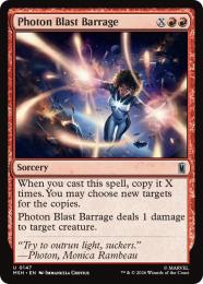 【MSH】【ENG】【Foil】〈147-U-R〉《フォトン・ブラスト一斉射/Photon Blast Barrage》