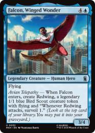 【MSH】【ENG】〈052-U-U〉《翼を持つ戦士、ファルコン/Falcon, Winged Wonder》