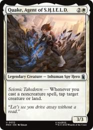 【MSH】【ENG】【Foil】〈032-U-W〉《S.H.I.E.L.D.のエージェント、クエイク/Quake, Agent of S.H.I.E.L.D.》