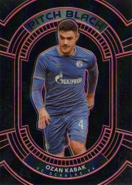 2020-21 Panini Obsidian  Ozan Kabak Pitch Black Electric Etch Red #7 4/5