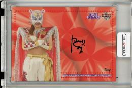 2017 BBM 女子プロレス True Heart  Ray  直筆サインカード(1stナンバー!) 1/55