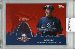 【表面右側若干難あり】2009 TOPPS Series Updates & Highlights Ichiro Event Worn All-Star Jersey