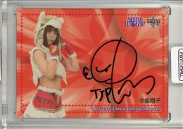 2017 BBM 女子プロレス True Heart  中島翔子 直筆サインカード 46/95
