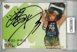 2018 BBM 女子プロレス True Heart  DASH・チサコ 直筆サインカード 51/100
