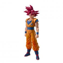 【S.H.Figuarts】超サイヤ人ゴッド孫悟空《神の気を纏いし姿》『ドラゴンボール超』新品 塗装済み可動フィギュア