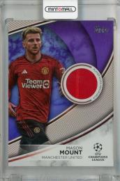 2023-24 TOPPS UEFA CLUB COMPETITIONS Mason Mount Superstar Relics Purple Foilboard #TS-MM 【178/299】 Manchester United