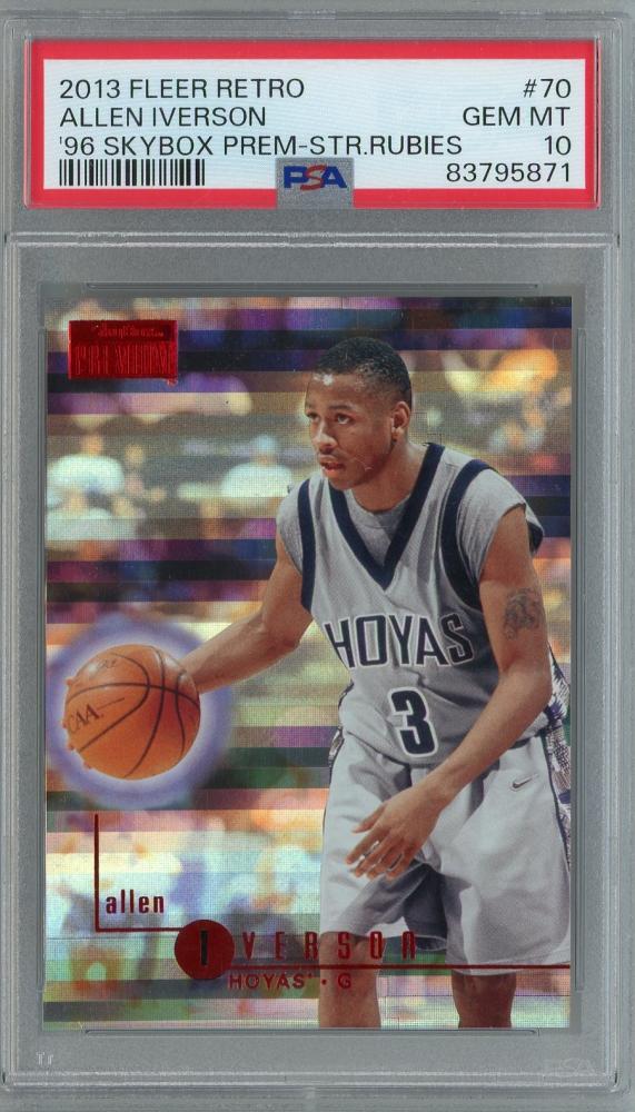 ミントモール / MINT 浦和店 / 2013-14 Fleer Retro Allen Iverson 96-97 SkyBox Premium  Star Rubies #70【122/150】【PSA 10】