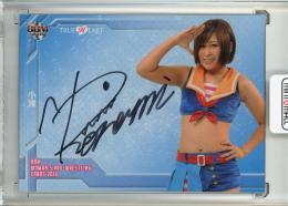 2016 BBM 女子プロレス True Heart  小波 直筆サインカード 12/84