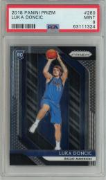 2018-19 Panini Prizm Luka Doncic Base #280 RC【PSA 9】 Dallas Mavericks