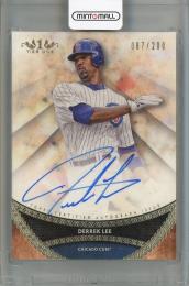 2017 Topps Tier One Derrek Lee Prime Performers Autographs #PPA-DL【087/200】 Chicago Cubs