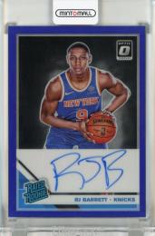 2019-20 Panini Donruss Optic RJ Barrett Rated Rookies Signatures Purple Auto RC #178《汚れあり》