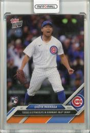 2024 Topps Now Shota Imanaga Orange #27【4/5】 Chicago Cubs