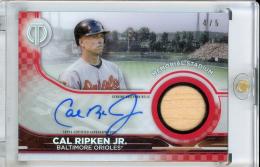 2022 Topps Tribute Cal Ripken Jr. Stadium Signature Relics Red【4/5】 Baltimore Orioles