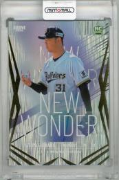 2026 BBM 1stバージョン 藤川敦也 NEW WONDER 金箔版 (RC)【148/200】 オリックス・バファローズ
