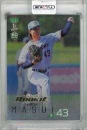2026 BBM 1stバージョン 増居翔太 ルーキーパラレル 金箔版【095/100】 東京ヤクルトスワローズ