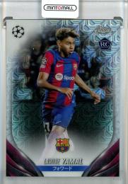 2023-24 Topps Chrome UEFA Club Competitions  japan edition Lamine Yamal Rookie Mojo Refractor/64 FC Barcelona
