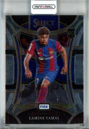 2023-24 Panini Select FIFA Soccer Lamine Yamal RC/#124 FC Barcelona