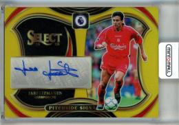 2024-25 Panini Select PREMIER LEAGUE Soccer Jari Litmanen Gold/#PS-JL【09/10】《右上角難あり》 Liverpool FC