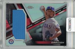 2019 TOPPS Chrome Yu Darvish Game Used Memorabilia