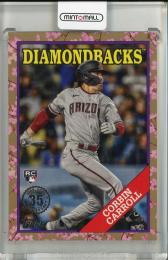 2023 Topps Japan Edition Corbin Carroll 1988 Topps Cherry Tree Variation Gold【12/25】 Arizona Diamondbacks