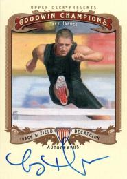 2012 UPPER DECK Goodwin Champions  Trey Hardee (Track & Field) Autograph