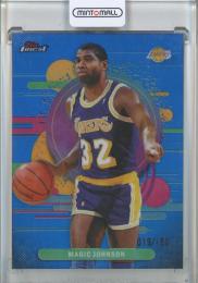2025-26 Topps Finest Magic Johnson Blue Refractors #193 U【19/150】 Los Angeles Lakers