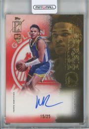 2025-26 Topps Signature Class Will Richard Rookie Class Autographs Red #RCAWRI【15/25】 Golden State Warriors