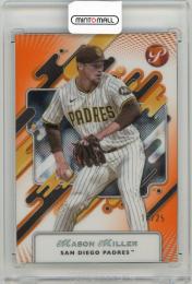 2025 TOPPS Pristine Mason Miller Orange Refractors #92【18/25】 San Diego Padres