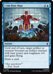 ◆予約◆【MSH】【ENG】【Foil】〈058-C-U〉《私がアイアンマンだ/I Am Iron Man》