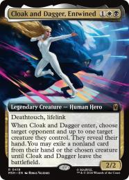 【MSH】【ENG】【Foil】〈419-R-WB〉《絡み合う絆、クロークとダガー/Cloak and Dagger, Entwined》拡張アート版