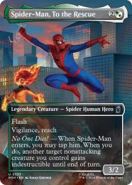 【MSH】【ENG】〈335-U-GW〉《助けに参上、スパイダーマン/Spider-Man, To the Rescue》ボーダーレス版(計略)