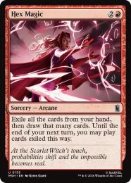 【MSH】【ENG】【Foil】〈133-U-R〉《ヘックス・マジック/Hex Magic》