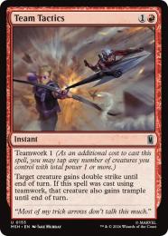 【MSH】【ENG】【Foil】〈155-U-R〉《チーム戦術/Team Tactics》