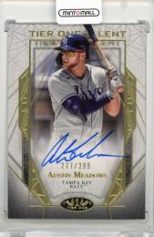 2022 TOPPS Tier One Austin Meadows Talent Autographs #T1TAAM【05/50】 Tampa Bay Rays