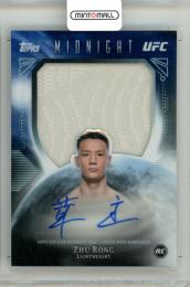 2026 Topps Midnight UFC Zhu Rong #RRA-RU Rookie Relic Autograph Card
