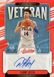 2020-21 Panini Absolute Memorabilia Danny Green Veteran Autographs Level 3 #28 05/10
