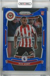 2021-22 Panini Prizm Premier League Brentford Rico Henry Base Blue (RC)(パラレル版) 099/340