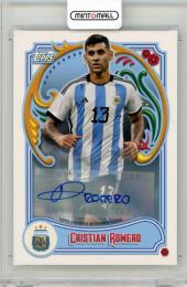 2023 Topps Argentina Fileteado Cristian Romero First Team Autograph【#8】