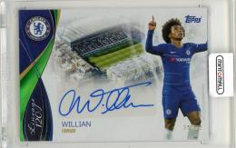 2024-25 Topps Lineage Chelsea 120 Willian Bridge of Dreams Autograph【35/75】