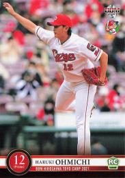 2021 BBM 広島東洋カープ #C03 大道温貴 レギュラーカード RC