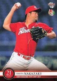2021 BBM 広島東洋カープ #C11 中崎翔太 レギュラーカード