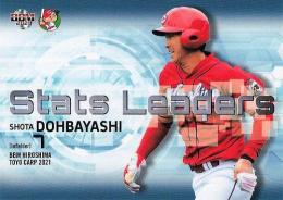 2021 BBM 広島東洋カープ #C78 堂林翔太 Stats Leaders レギュラーカード